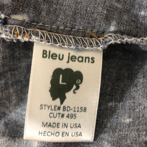Bleu Jeans Acid Wash Mini - Picture 3 of 3